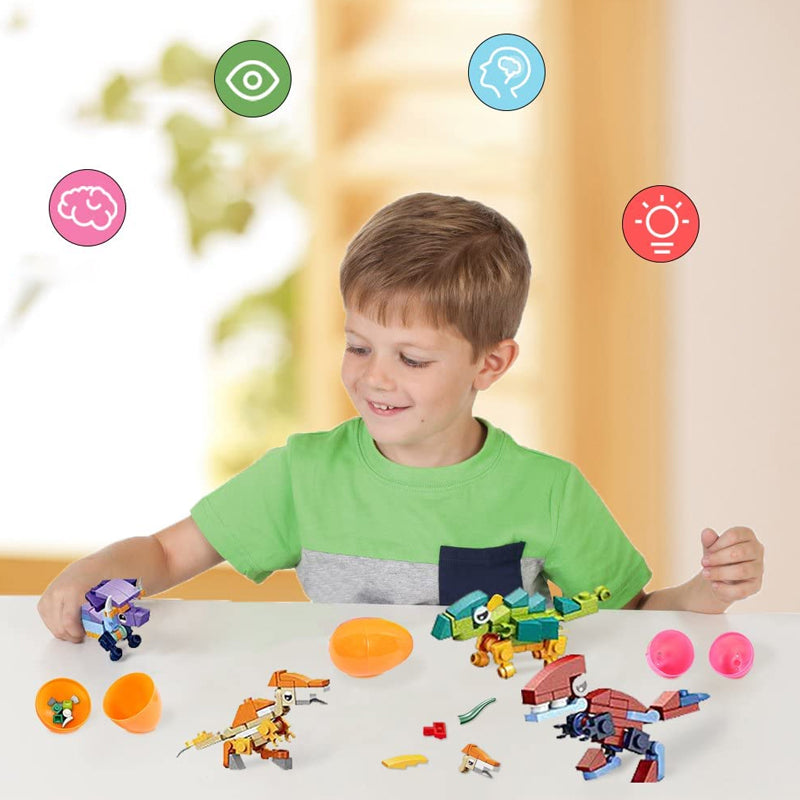 BowLift | 12Pcs Wind Up Toy Prefilled Easter Eggs