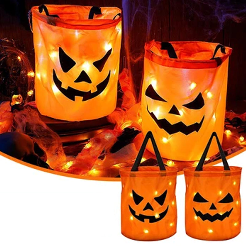 BowLift | Personalized glowing pumpkin bag