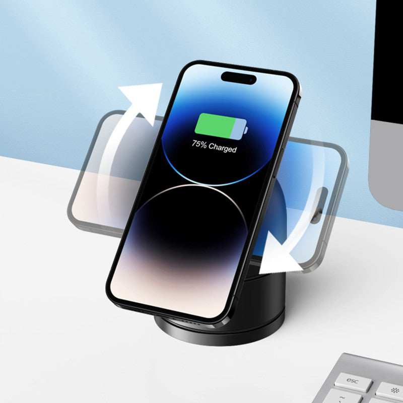 BowLift | Charger Phone Stand with Floating Desktop Design and Creative Aluminum Alloy Base