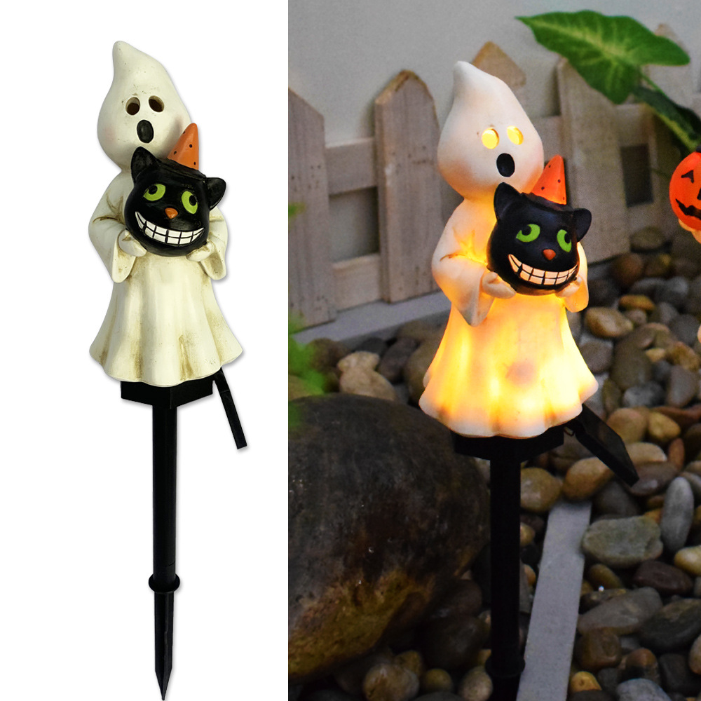 BowLift | Halloween Solar Lights – Decorative LED Garden Lights with Pumpkin and Witch Designs