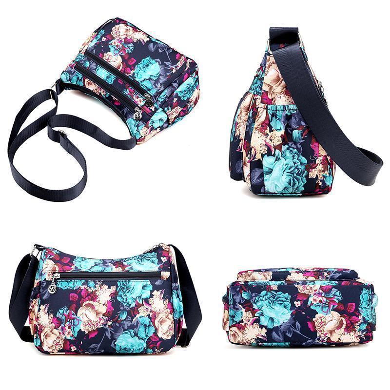 BowLift | Floral Large Capacity Shoulder Bag