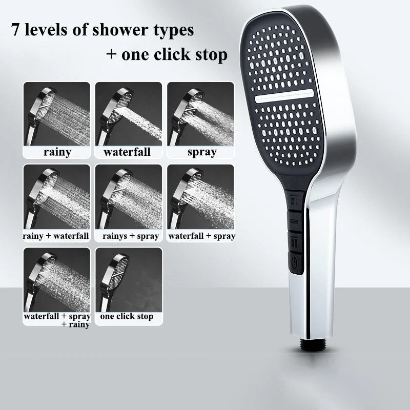 BowLift | 7 levels Shower Head