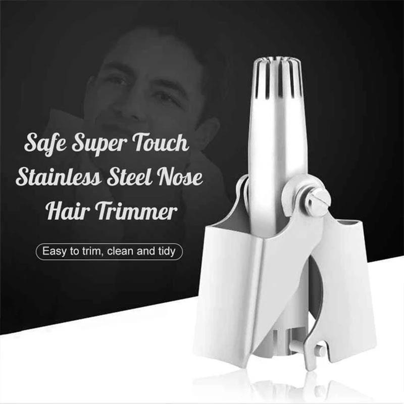 BowLift | Safe Touch Stainless Steel Nose Hair Trimmer
