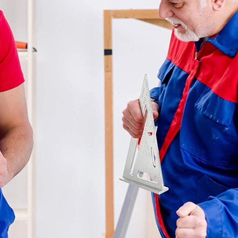 BowLift | Aluminum alloy triangle and square ruler