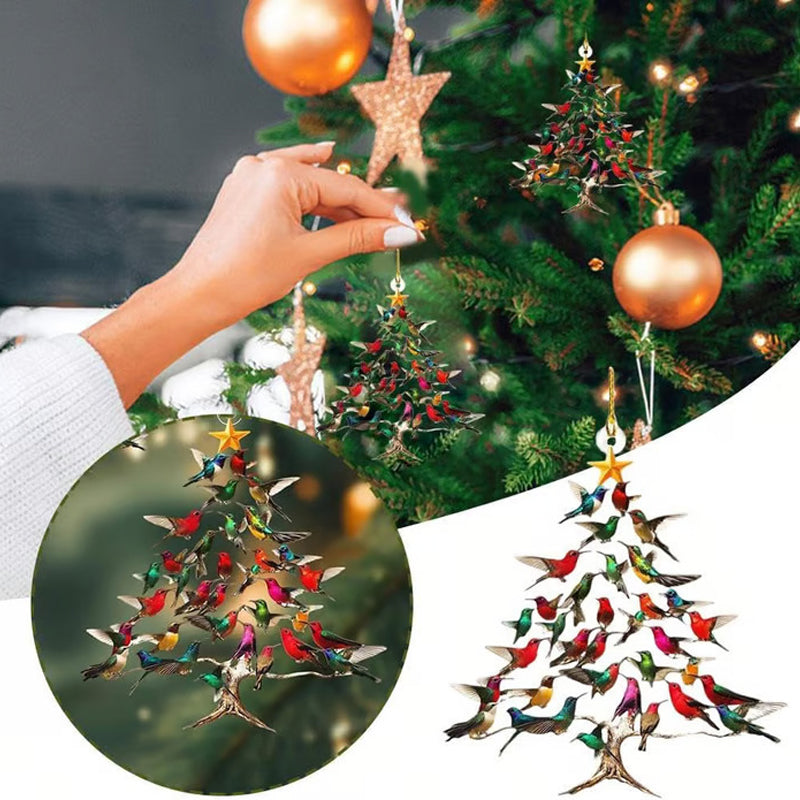BowLift | Hummingbird Christmas Decoration