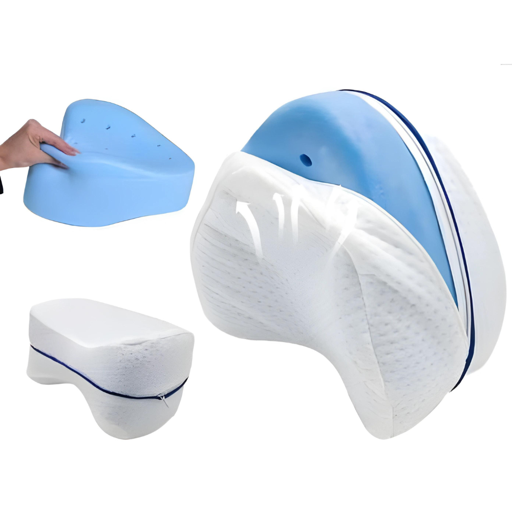 BowLift | Orthopedic Knee Pillow for Side Sleepers - Contoured Support Cushion for Pain Relief & Comfort During Sleep