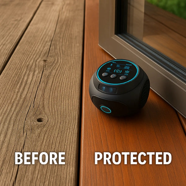 BowLift | Plug-In Ultrasonic Rat Repellent | Chemical-Free. Silent & Covers Up to 3200 sq. ft. for Indoor and Outdoor Use