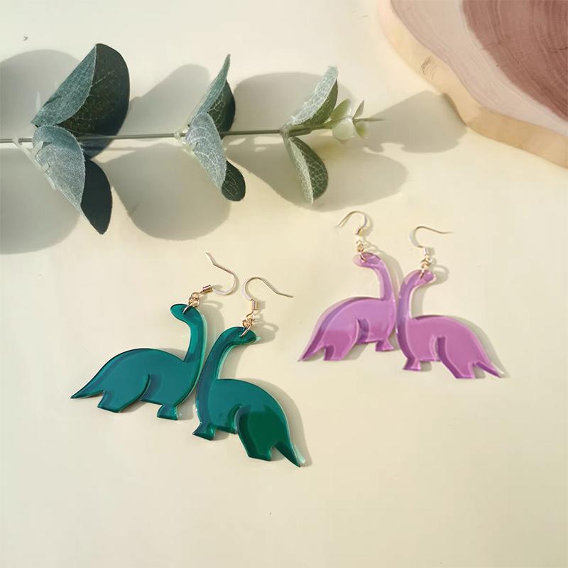 BowLift | Acrylic Small Dinosaur Earrings