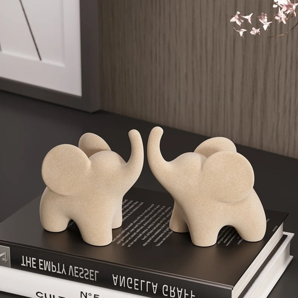 BowLift | Eclectic Elephant Resin Figurines