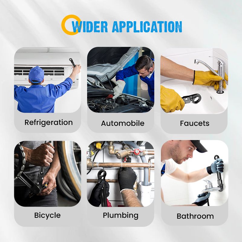 BowLift | Professional plumbing wrench set - a must for plumbers
