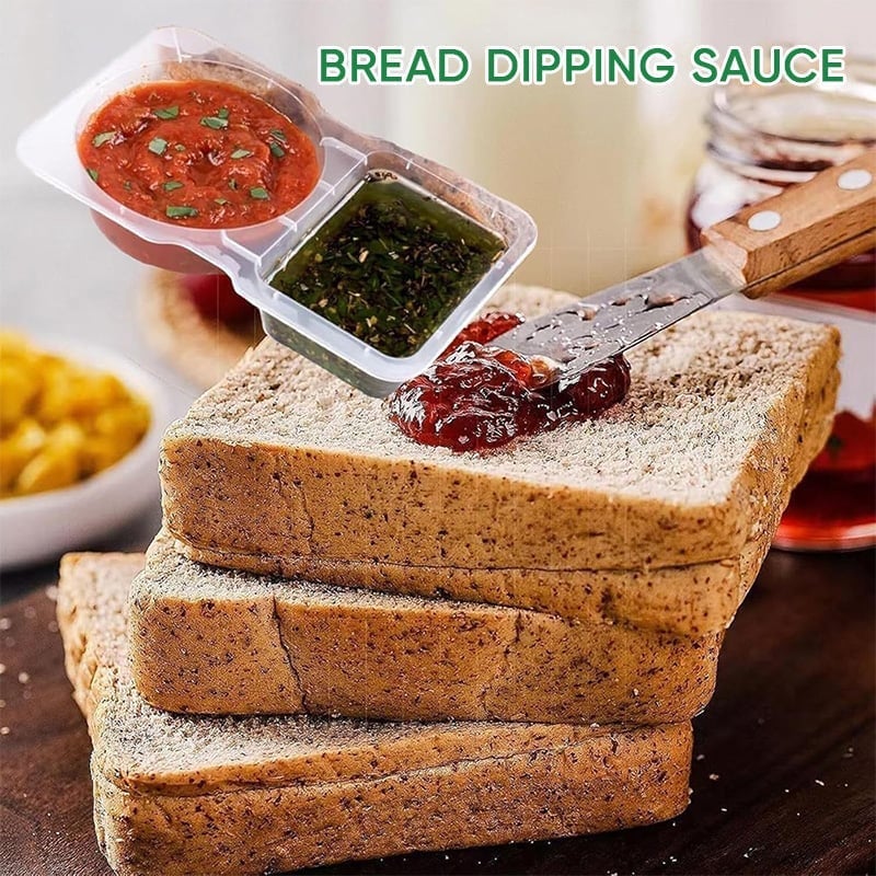 BowLift | Double Compartment Snack Containers with Lids