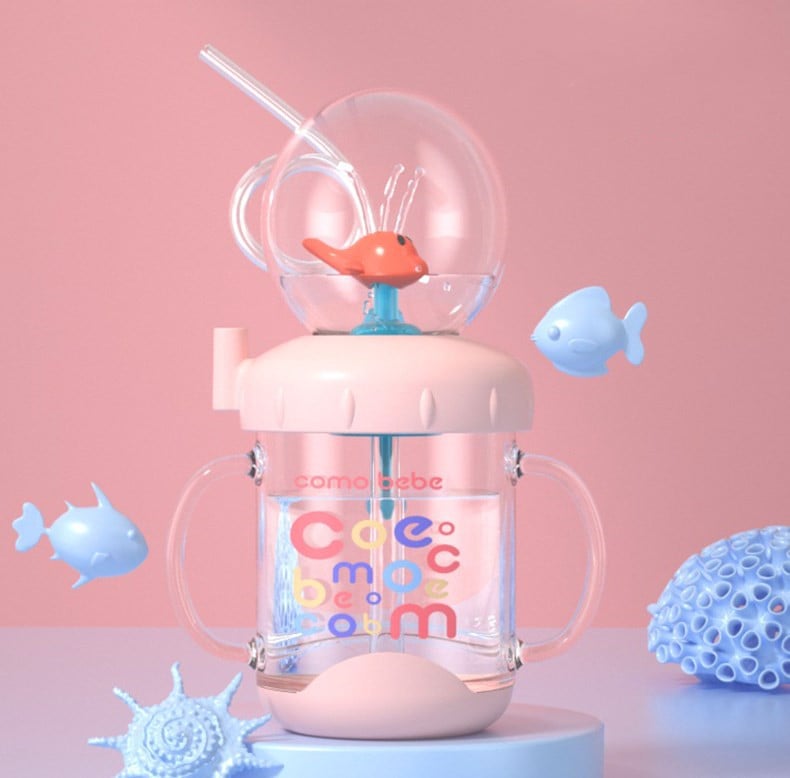 BowLift | BABY DRINKING CUP WITH WHALE SQUIRT