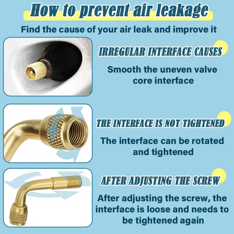 BowLift | Angled Brass Valve Extensions for Vehicles