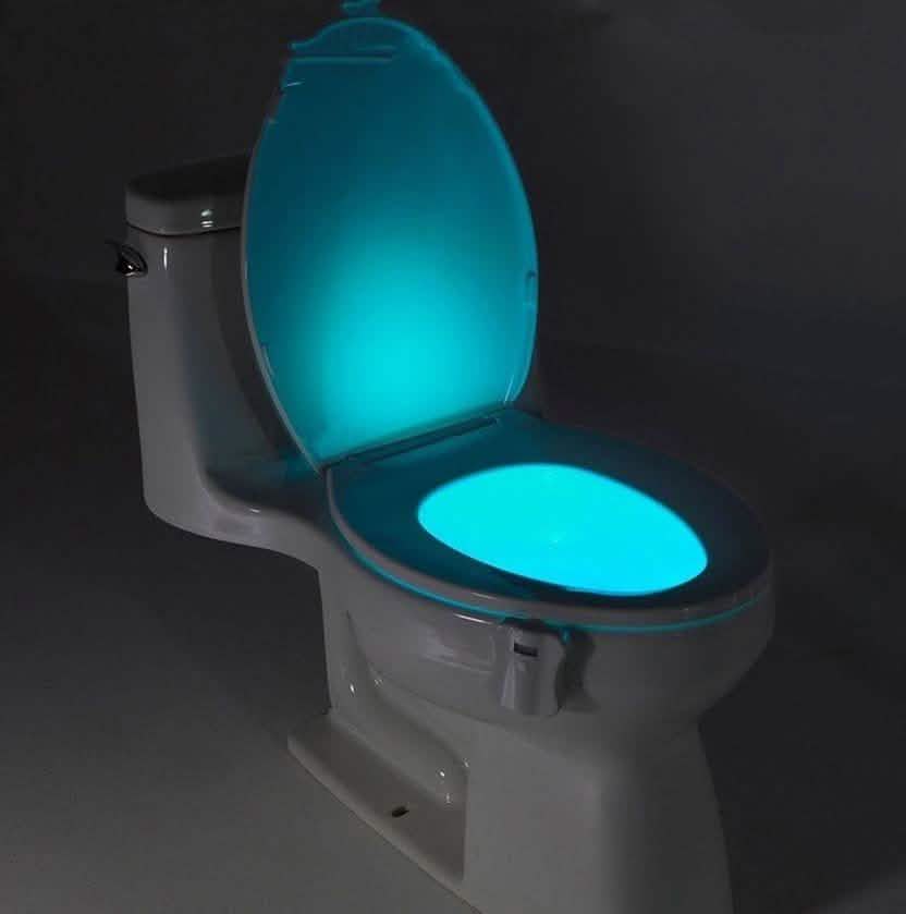 BowLift | 8-Color LED Sensor Motion Activated Bathroom Toilet Light