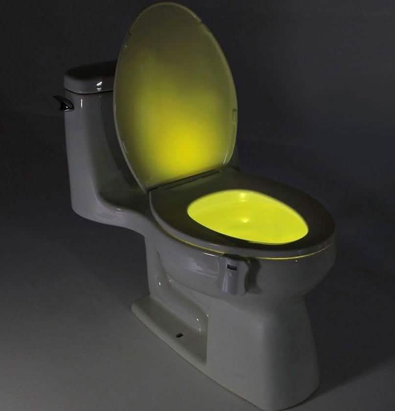 BowLift | 8-Color LED Sensor Motion Activated Bathroom Toilet Light