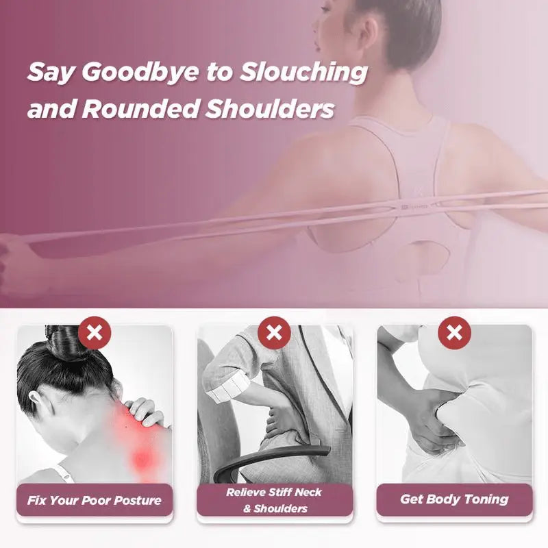 BowLift | 8-shaped resistance band – strengthens chest & corrects your posture