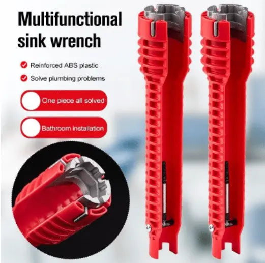 BowLift | 8-in-1 flush key – for hard-to-reach fittings