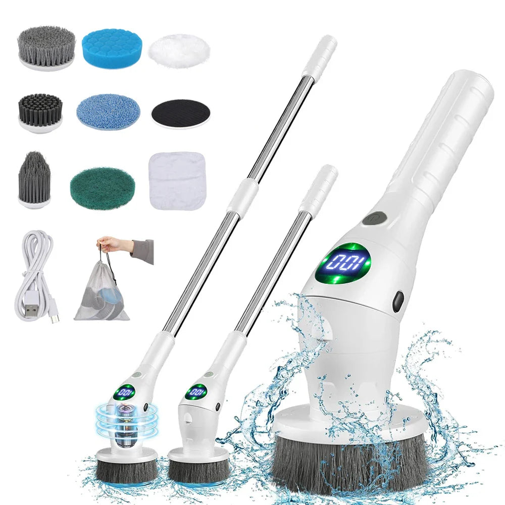 BowLift | 8-in-1 Electric Cleaning Brush – Liora – (1+1 FREE)