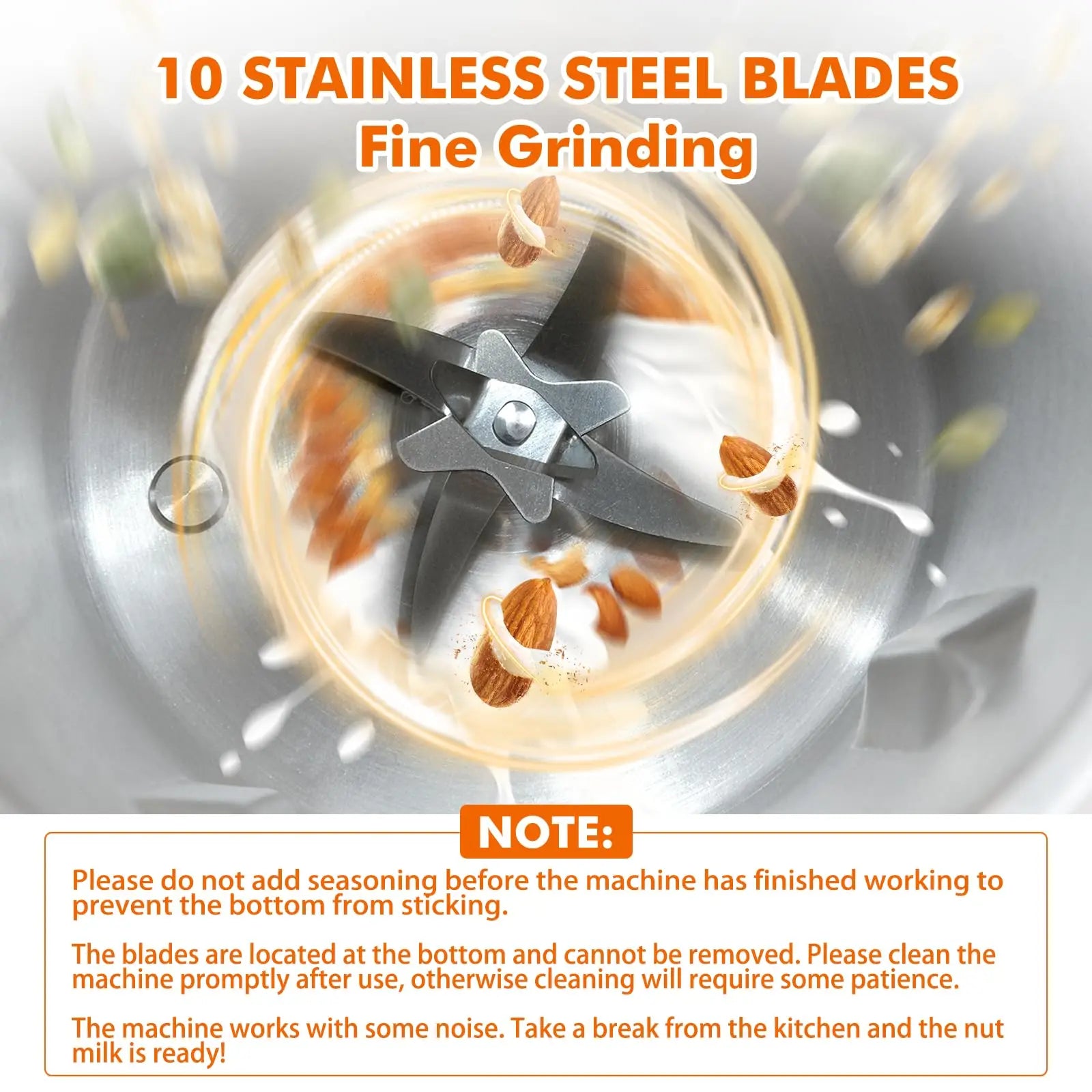 BowLift | 8-in-1 Nut Milk Maker (1000 ml) - NutriBlend