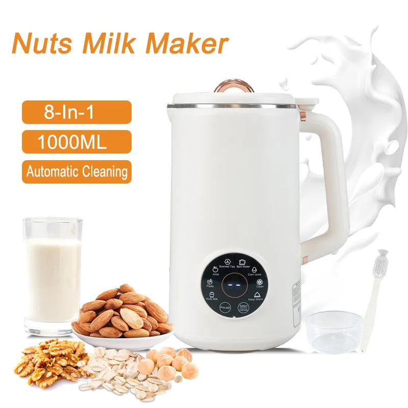 BowLift | 8-in-1 Nut Milk Maker (1000 ml) - NutriBlend
