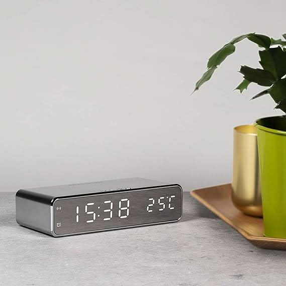 BowLift | BENNETT - LED alarm clock with wireless charger
