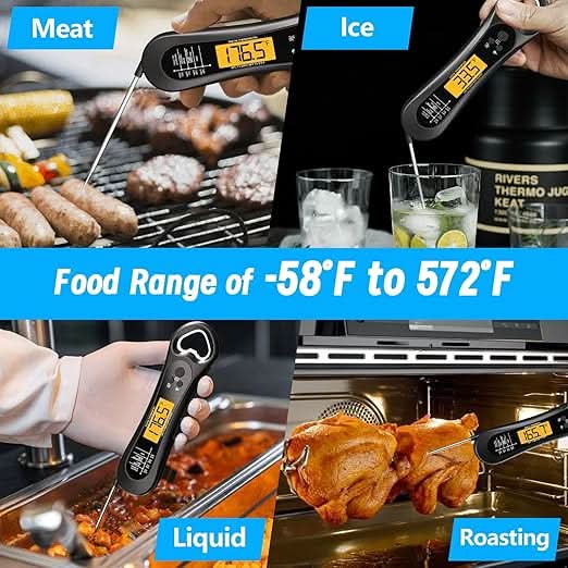 BowLift | GrillMaster - Wireless Meat Thermometer for Perfect Grilling