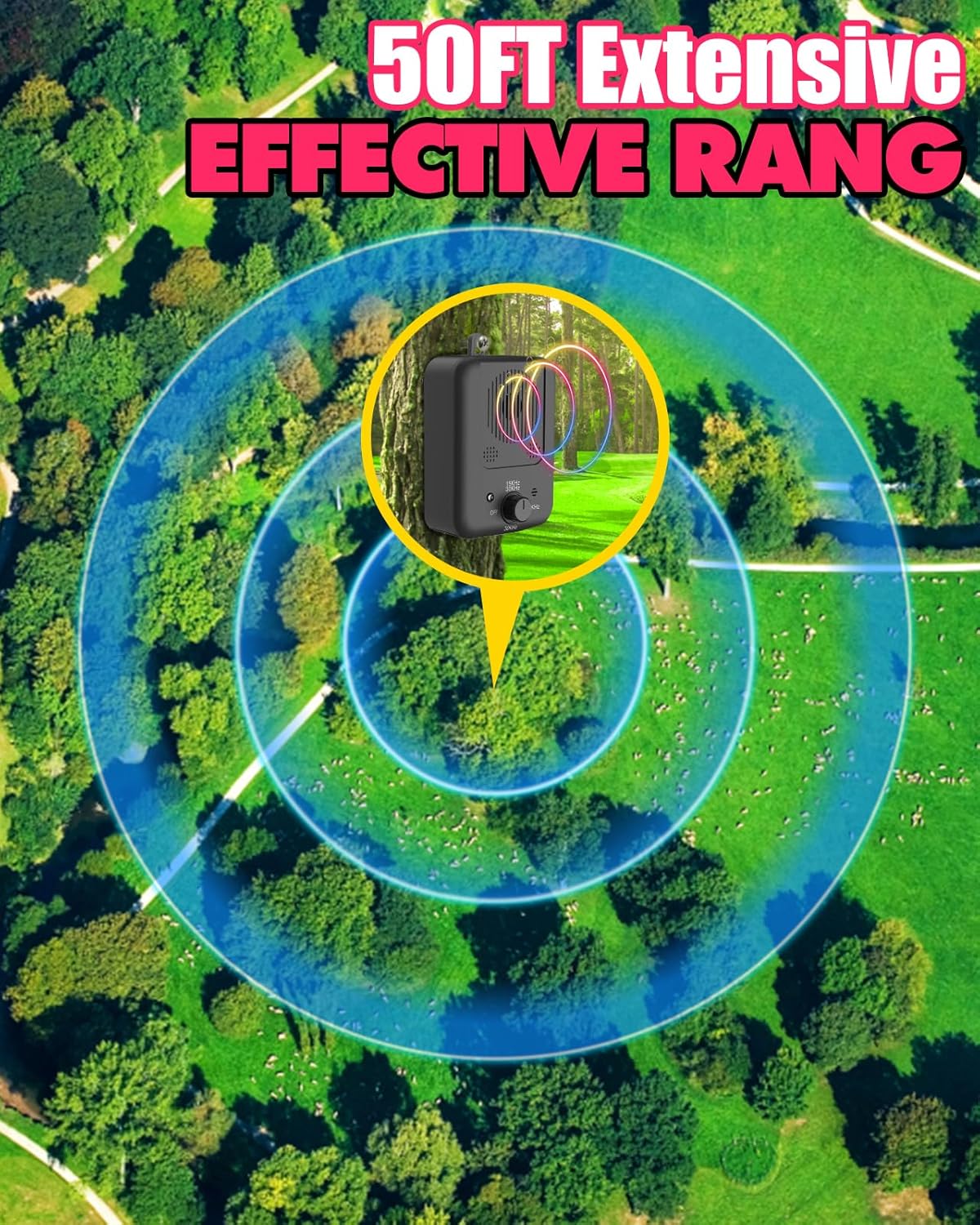 BowLift | Rechargeable Ultrasonic Anti Barking Device with 50ft Range – Calvero