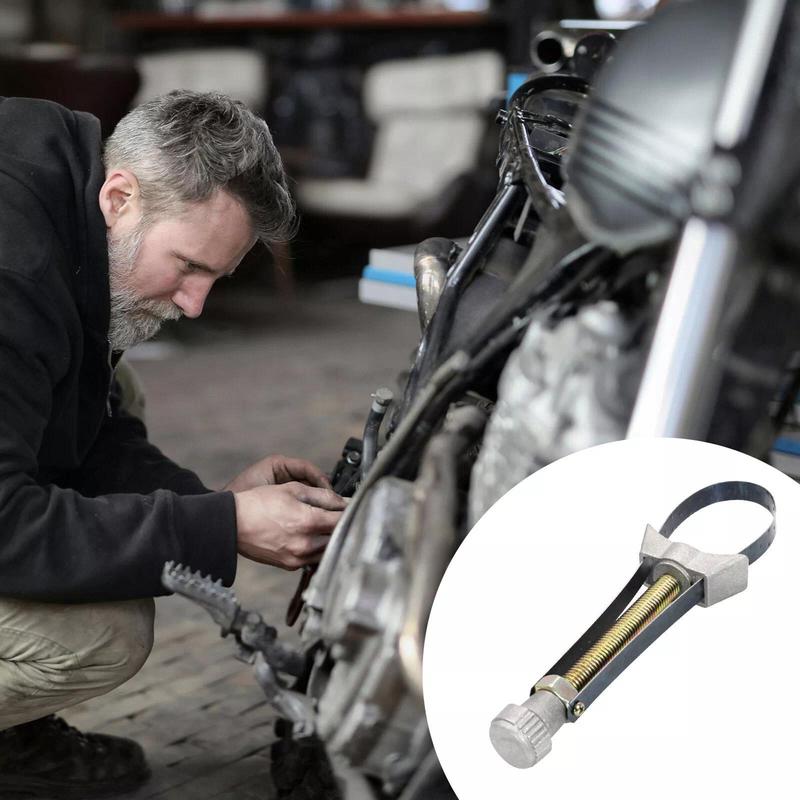 BowLift | Adjustable Oil Filter Wrench — Robust Tool for 60-120 mm Filters