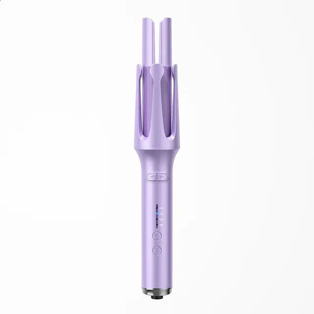 BowLift | 2 in 1 Rotating Ceramic Curling Wand, 1.26 in Automatic Hair Curler