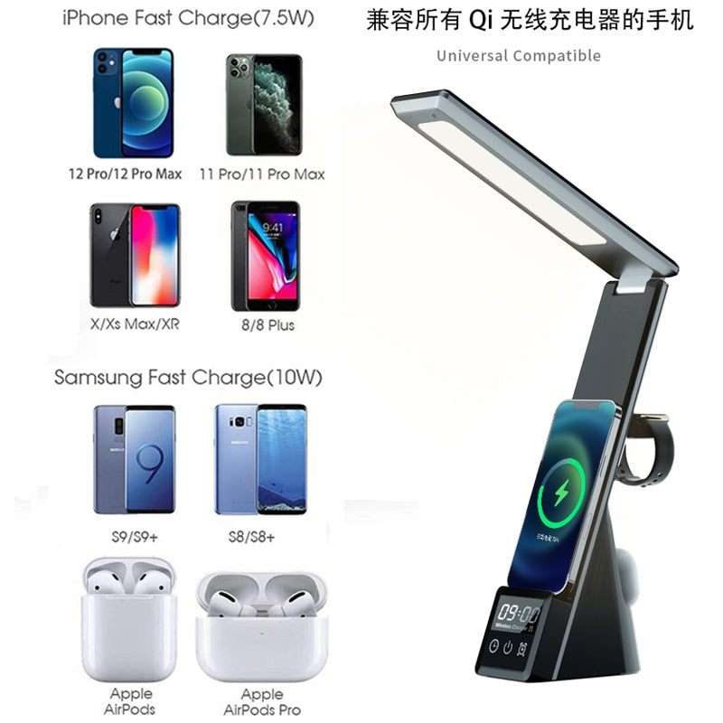 BowLift | Desk lamp with wireless charger