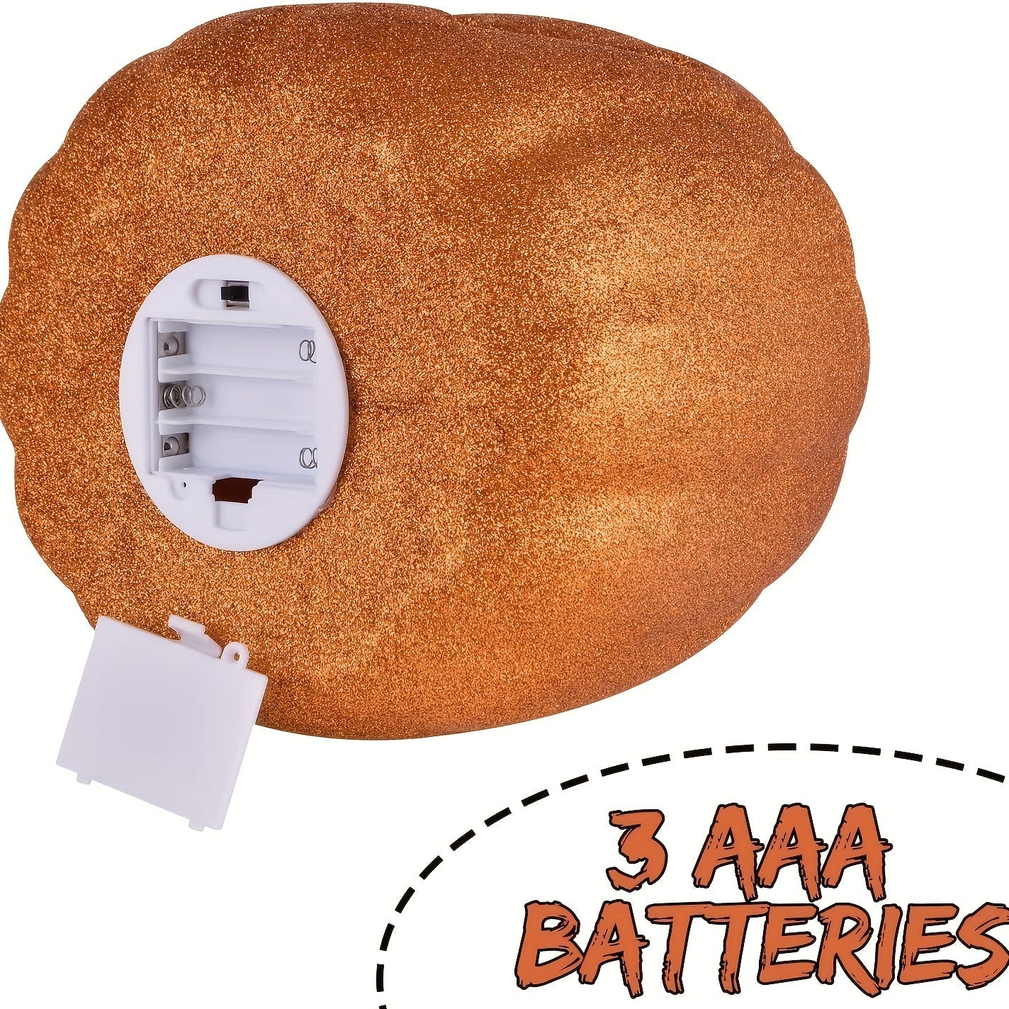 BowLift | Glowing Light-Up Jack O'Lantern Halloween Decoration | Battery Operated