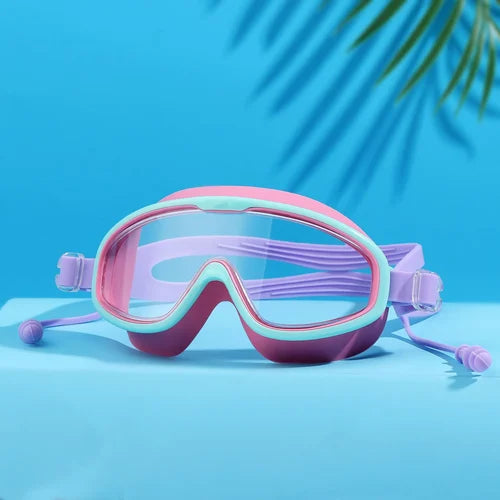 BowLift | HD swimming goggles for children with large frame, waterproof and anti-fog