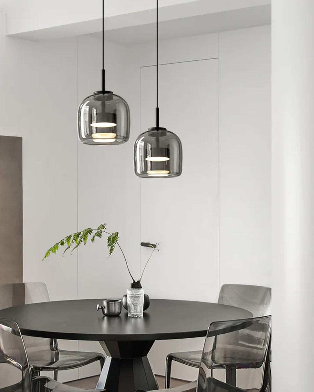 BowLift | Valentino pendant light - Smoke - Set of 2