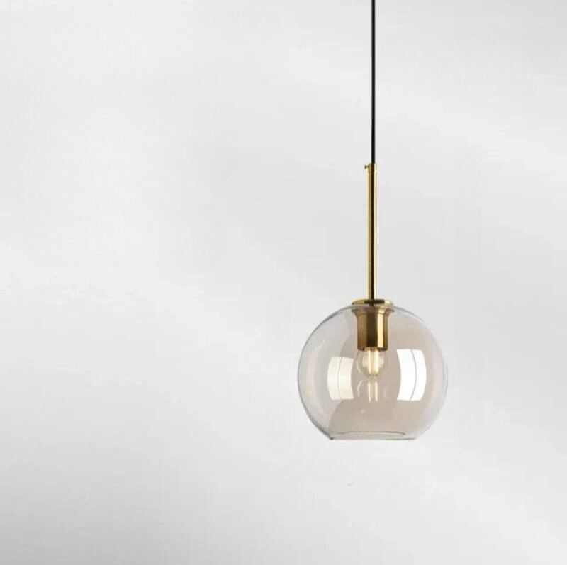 BowLift | NordicGlas - Modern Scandinavian Glass Pendant Lamp for Dining Room and Living Room