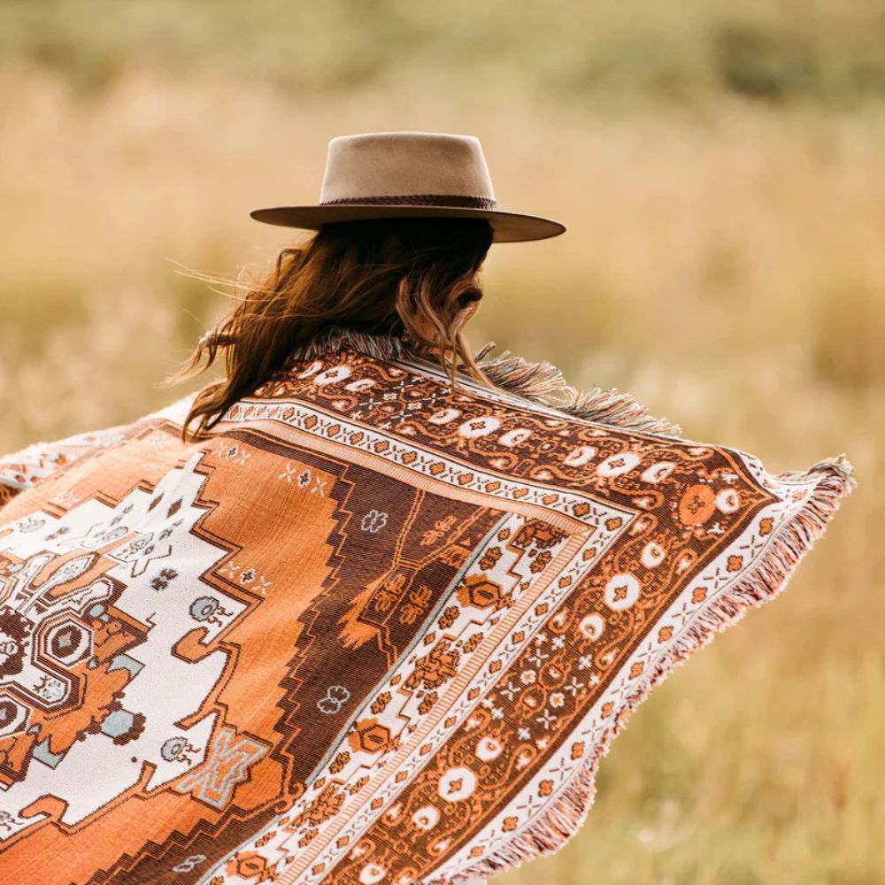 BowLift | Boho Chic Patterned Throw Blanket