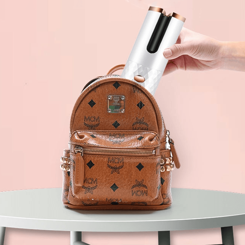 BowLift | Cordless automatic rotating curling iron