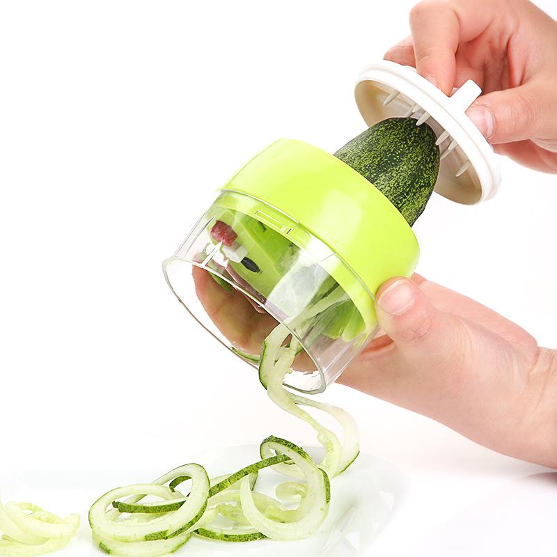 BowLift | Handheld Spiral Cutter Vegetable Slicer
