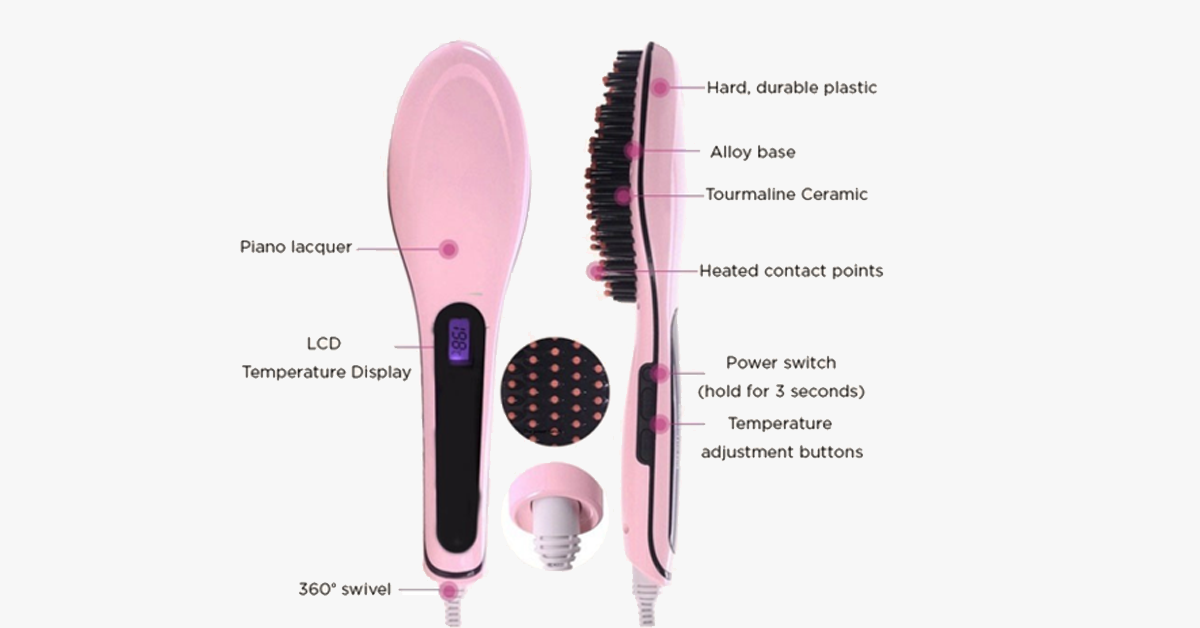 BowLift | Ceramic Hair Straightening Brush