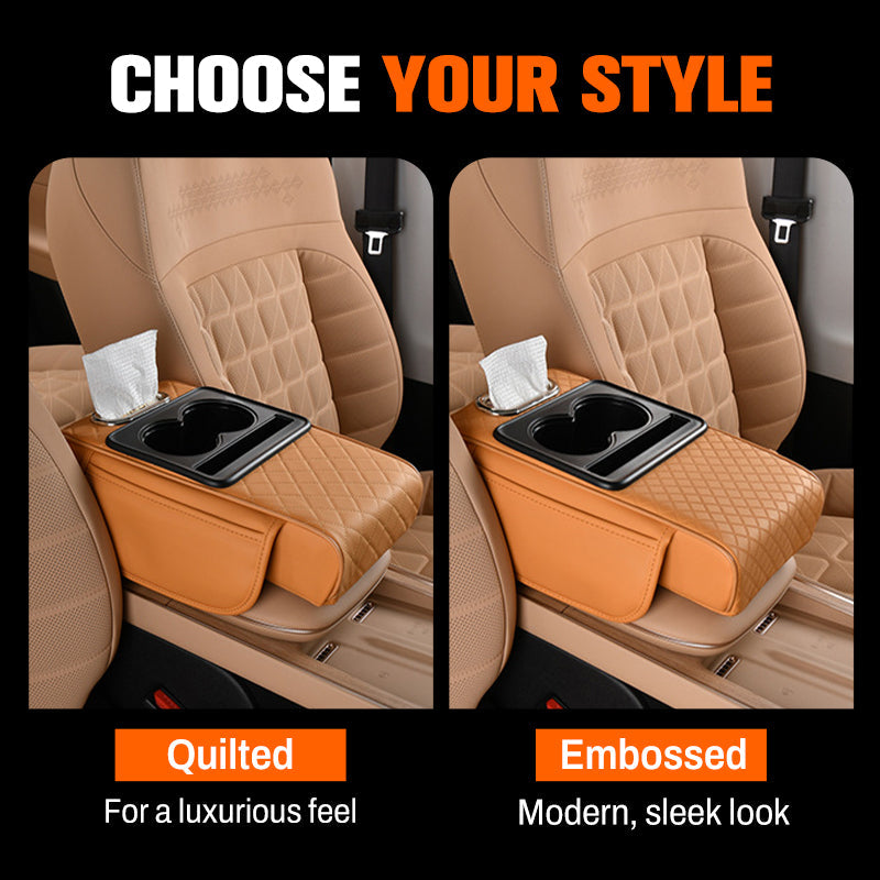 BowLift | Integrated multifunctional riser cushion for car armrests under pressure