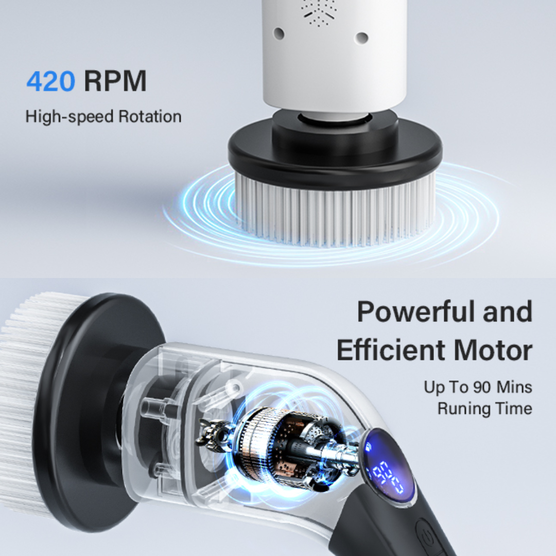 BowLift | Electric Spin Scrubber – Effortless Cleaning in Half the Time