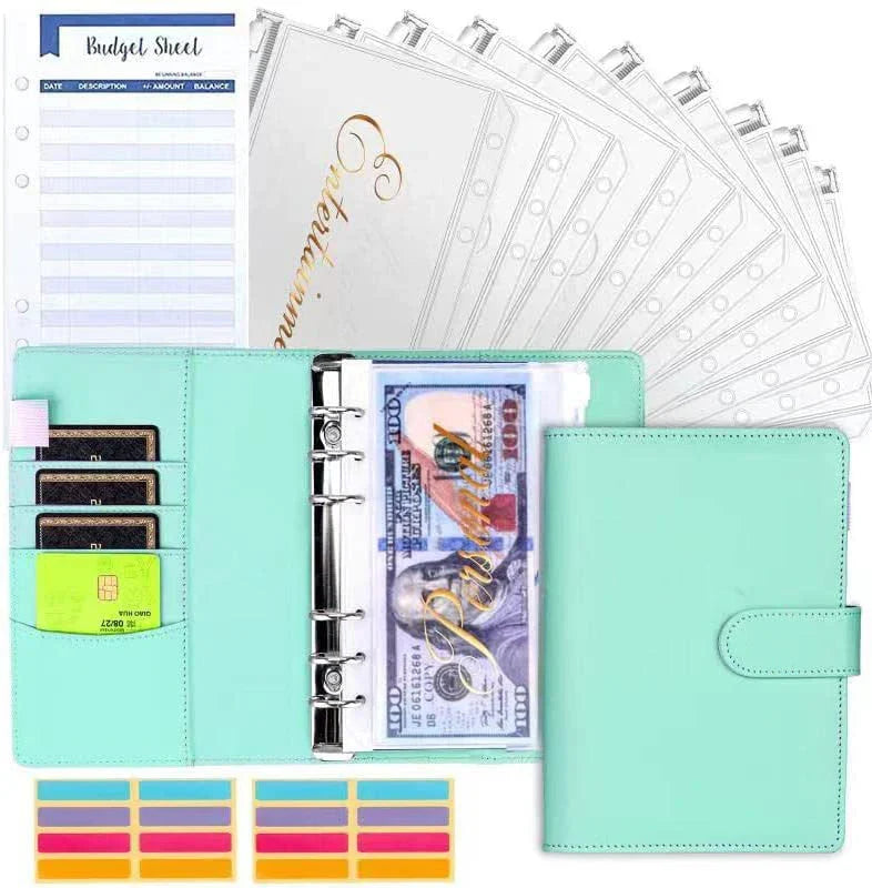 BowLift | Budget binder with cash envelope system and credit card slots