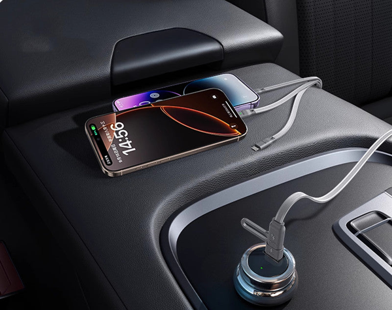 BowLift | 3-in-1 Data Cable - 100W Multi-Functional Charging and Data Cable