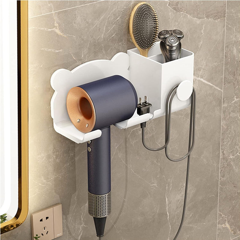 BowLift | Bathroom Hair Dryer Holder