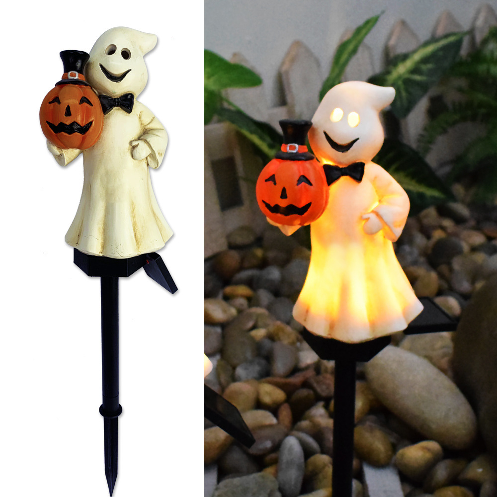 BowLift | Halloween Solar Lights – Decorative LED Garden Lights with Pumpkin and Witch Designs