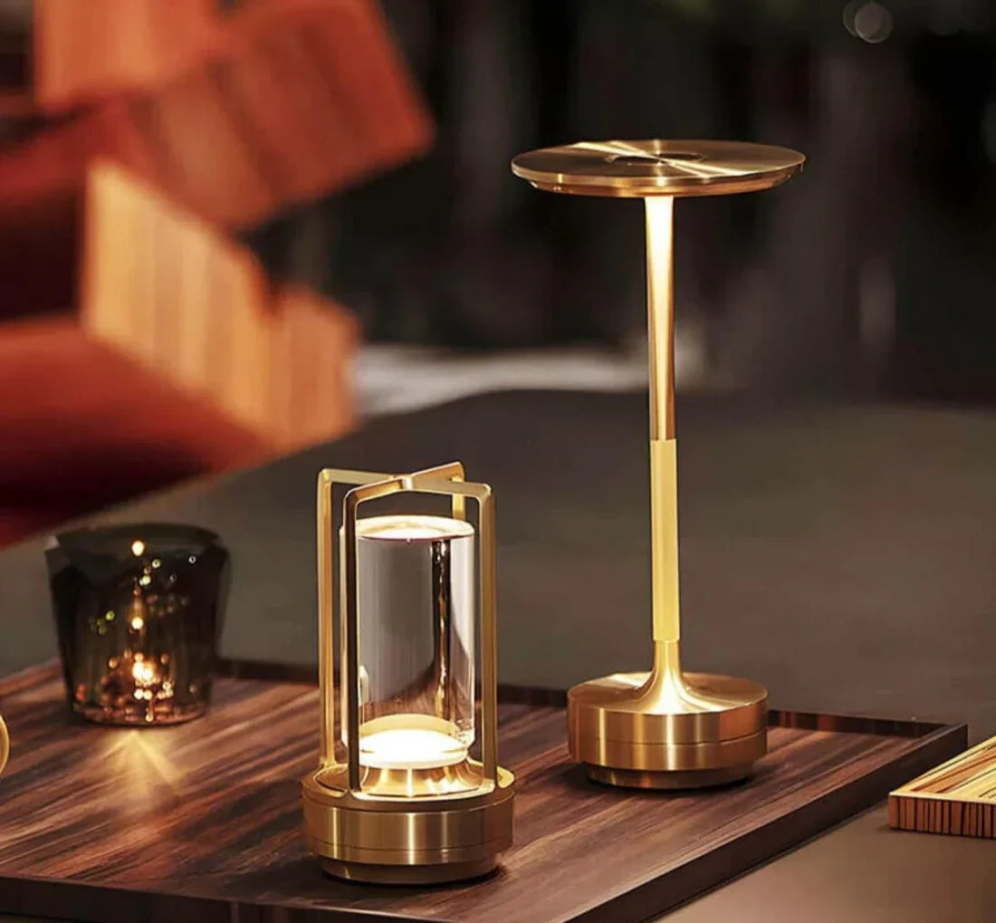 BowLift | Waterproof and Portable Crystal Table Lamp - AuroraGlow