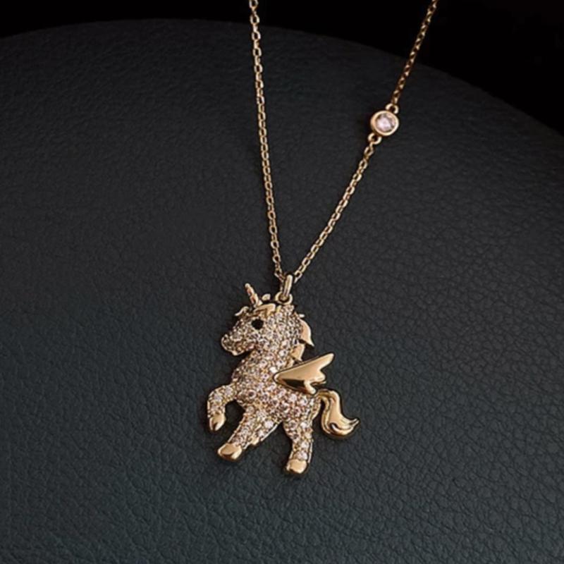 BowLift | Beautiful Angel Horse Pendant Necklace