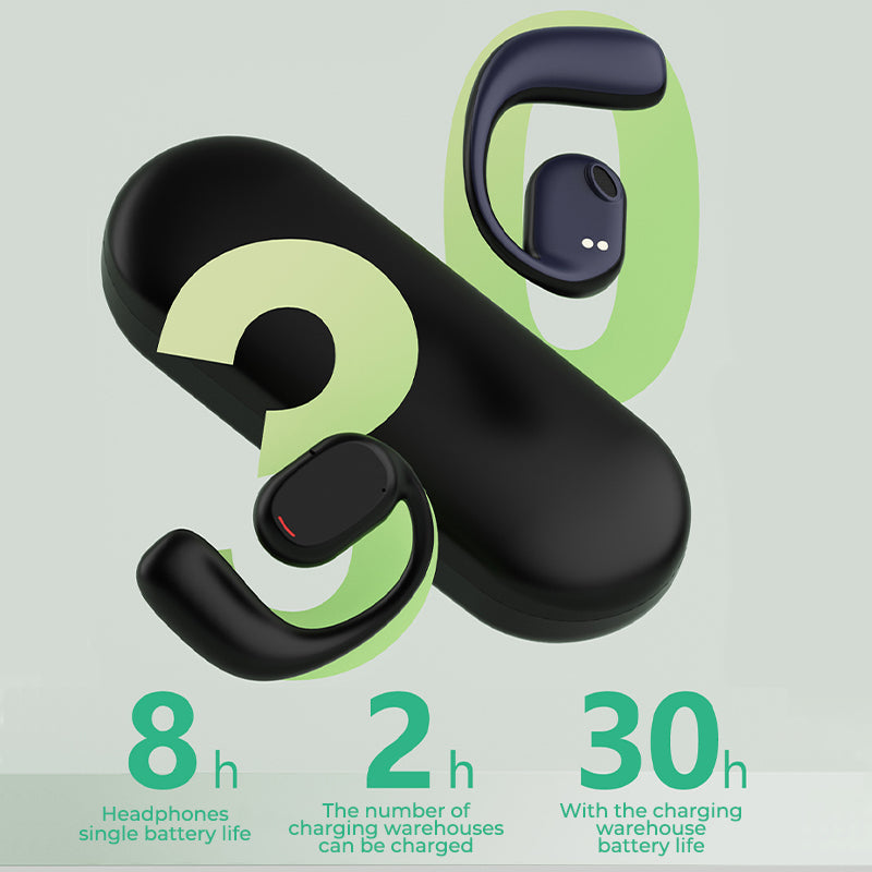 BowLift | AirBeat Flex Open Ear Bluetooth Headphones – Comfortable & Safe Sports