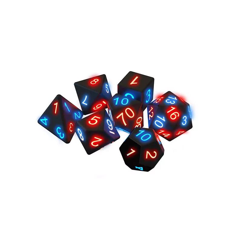 BowLift | Polyhedral Glowing Dice Set (7 pcs)