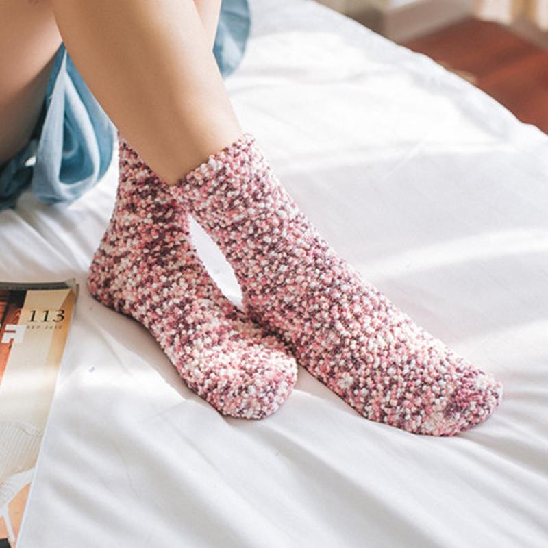 BowLift | Coral Fleece Cupcake Socks