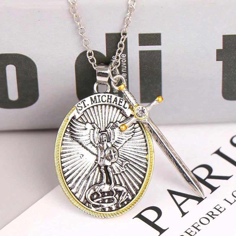 BowLift | Guardian Angel Michael Pendant